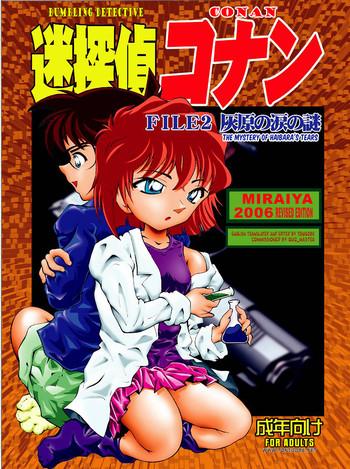 miraiya asari shimeji bumbling detective conan file02 the mystery of haibara x27 s tears detective conan english tonigobe cover